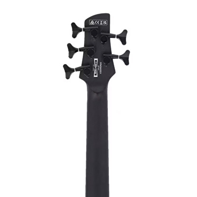 Ibanez SRMS625EX-BKF SRMS Iron Label Serisi 5 Telli Bas Gitar
